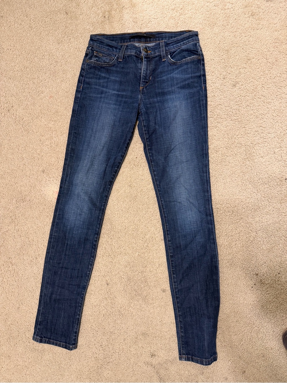 Joe's Jeans The Straight Leg Dark Wash Stretch Denim Size 26